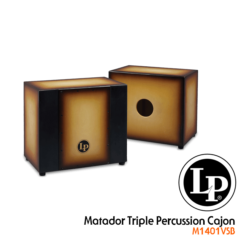 [★드럼채널★] LP Matador Triple Percussion Cajon (카혼) / M1401VSB