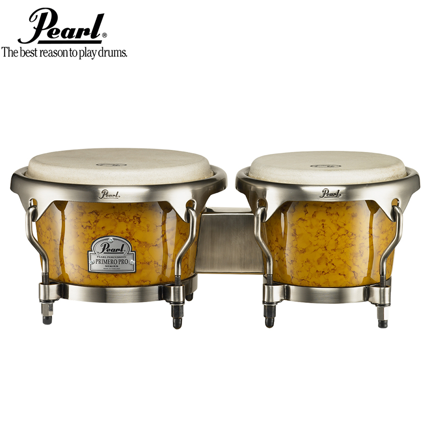 Pearl 펄 프리메로 프로 시리즈 파이버 글래스 봉고 (#626 Gold Marble, PFB100DX626)