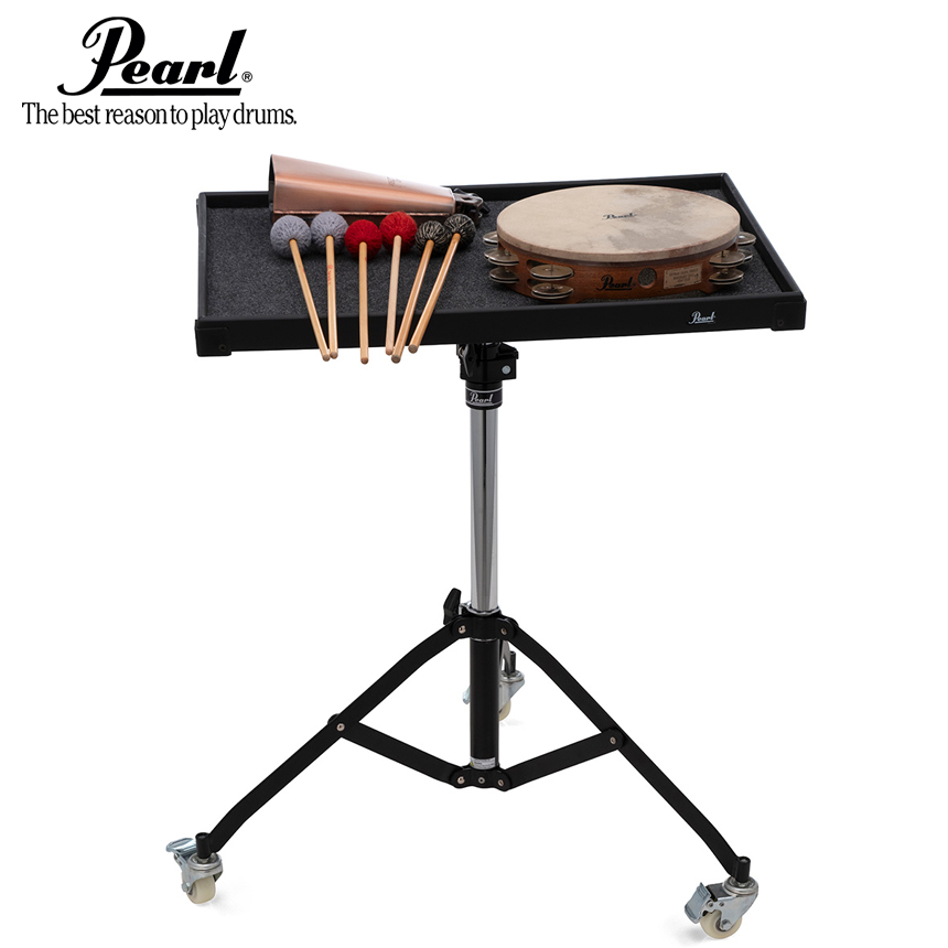 Pearl 트랩 테이블 퍼커션 테이블 18x24 (캐스터 휠 바퀴 장착, Trap Table,PTT-1824C)