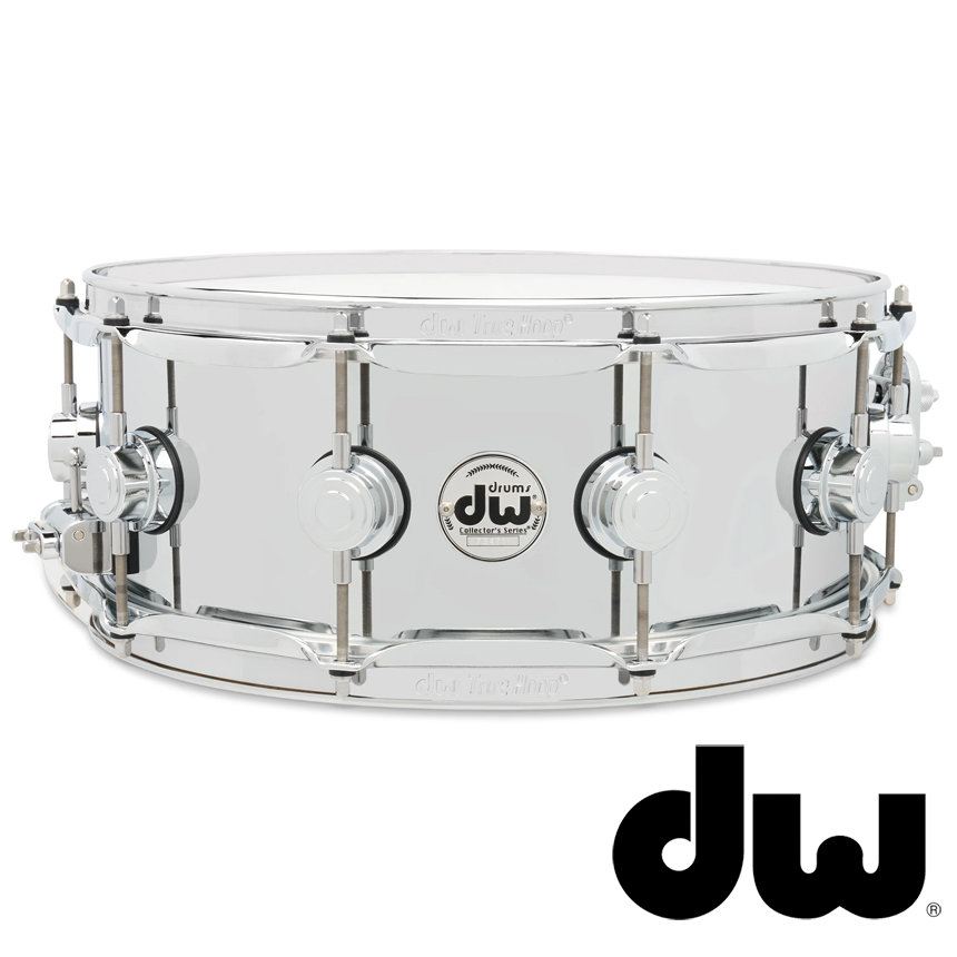DW 스네어 컬렉터즈 크롬 오버 스틸 14x5.5 (DRVS5514SPC)