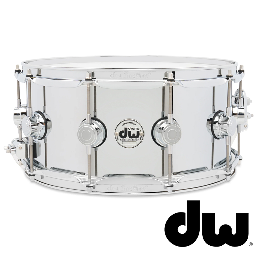 DW 스네어 컬렉터즈 크롬 오버 스틸 14x6.5 (DRVS6514SPC)