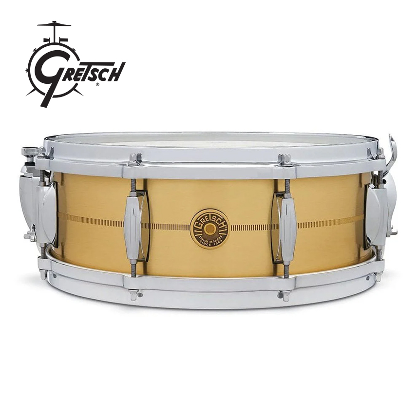 그레치 Gretsch USA 커스텀 스네어 드럼 벨 브라스 1450 (G4160BBR)