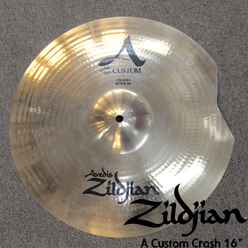 [★드럼채널★] Zildjian A Custom Crash 16" -일부손상-  (중고위탁세일) / A20514