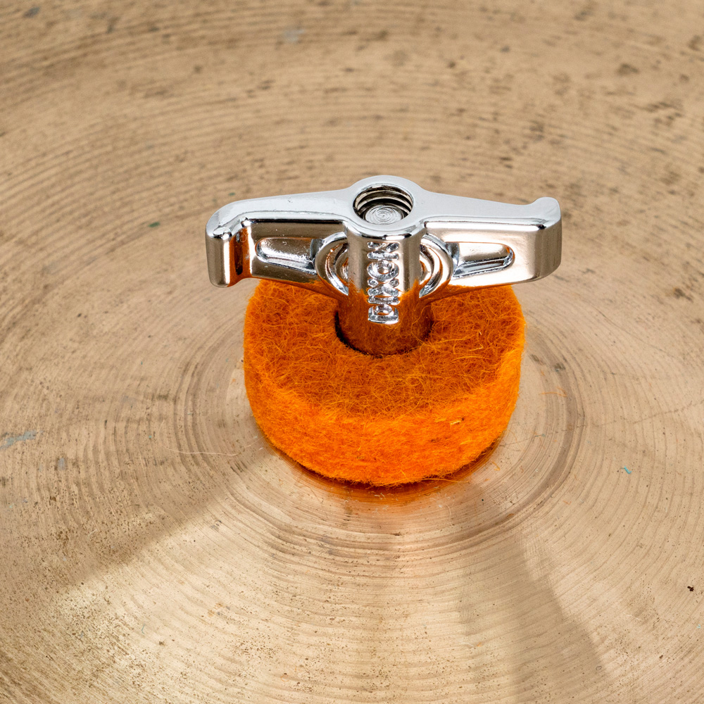 Dixon 심벌 펠트 세트 오렌지 색 7개입 (Orange Wool Cymbal Felt Pack,PAWS-ORPK1)