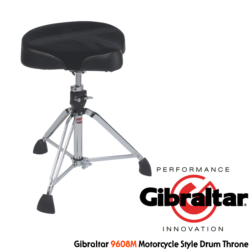 [★드럼채널★]  Gibraltar Pro Drum Throne, Motorcycle Seat -9608M-