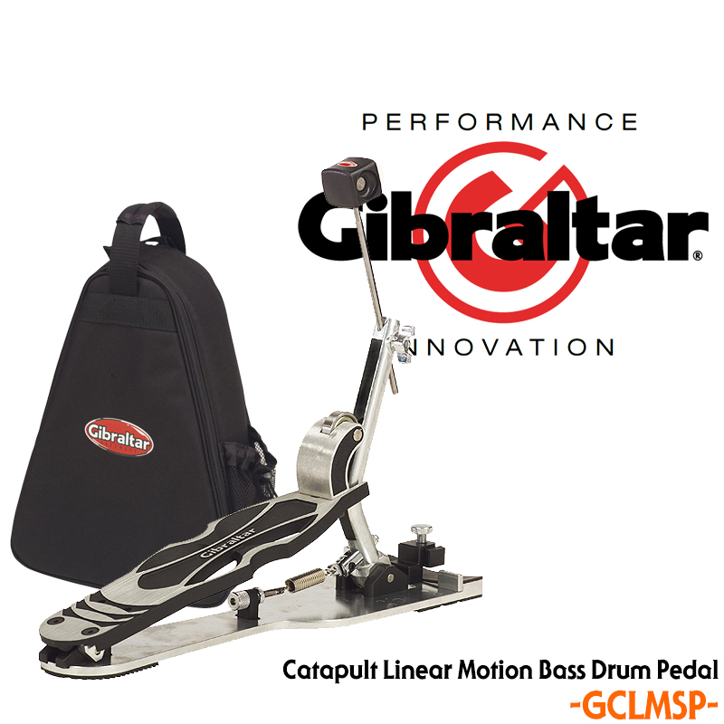 [★드럼채널★] GIBRALTAR Catapult Linear Motion Single Pedal 장시간 연주시에도 편안한 연주감! /(GCLMSP)