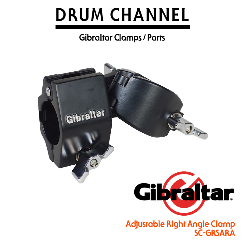 [★드럼채널★] Gibraltar Adjustable Right Angle Clamp Black /SC-GRSARA  
