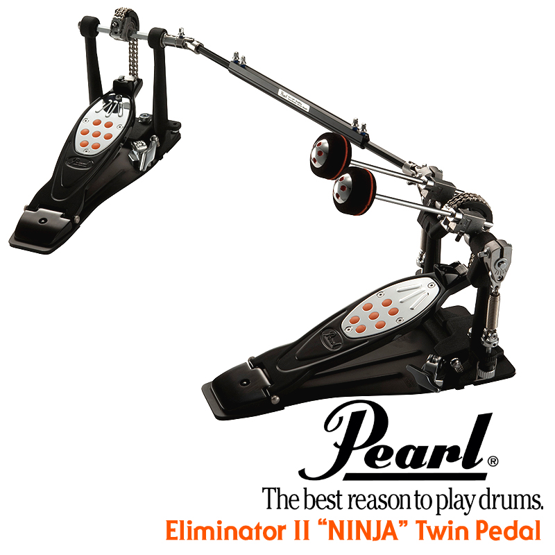 [★드럼채널★] Pearl Eliminator II "Ninja" Twin Pedal /P-2102C