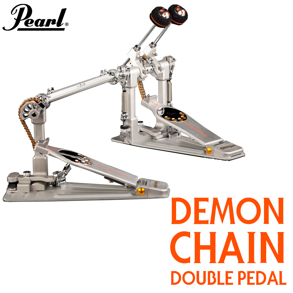 [★드럼채널★] Pearl Demon Chain 트윈 페달 (P-3002C) /P3002C