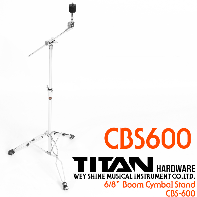 [★드럼채널★] TITAN (대만생산) CBS-600 6/8"  Boom Cymbal Stand (보급형)  / 심벌 스탠드 / T자