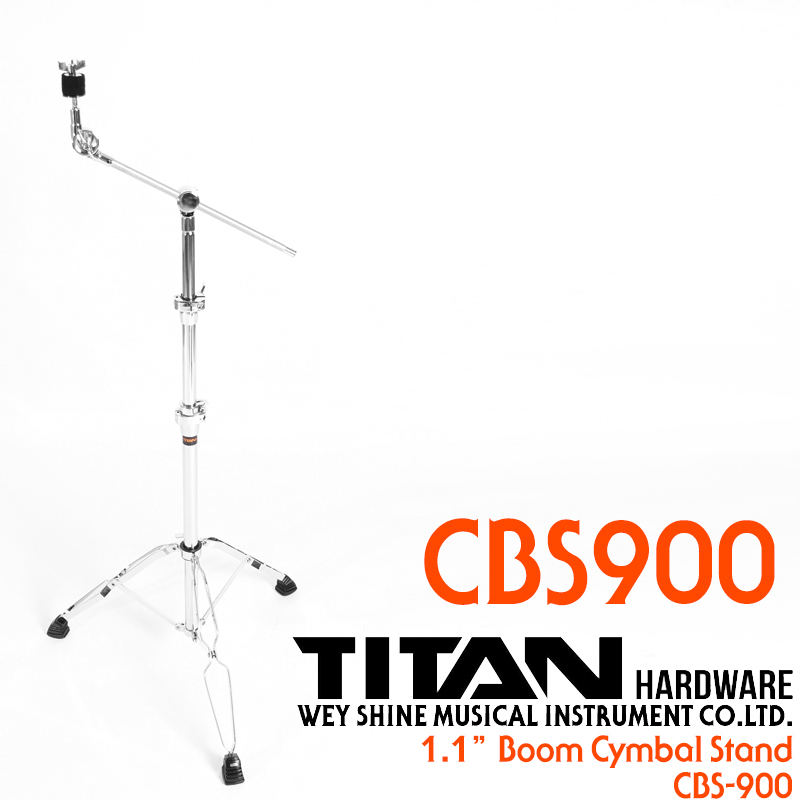 [★드럼채널★] TITAN (대만생산) CBS-900 1.1"  Boom Cymbal Stand (고급형)  / 심벌 스탠드 / T자