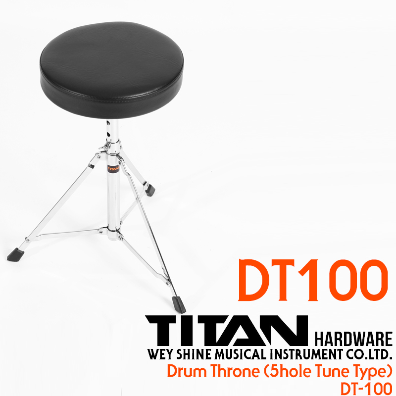[★드럼채널★] TITAN (대만생산) DT-100   Drum Throne  (보급형)  / 드럼의자 