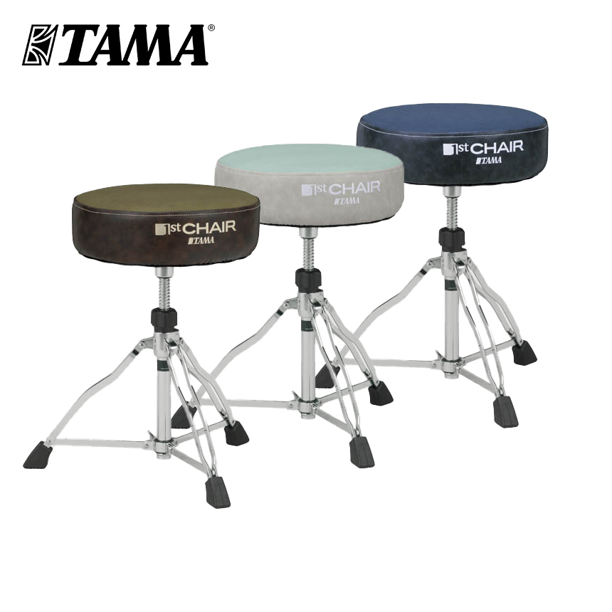 [사은품증정]TAMA HT430CV 1st Chair Round Rider Canvas Top Seats 드럼의자 (한정판 3 컬러)
