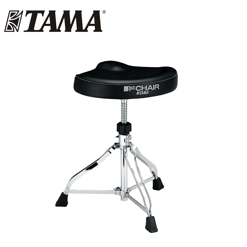 TAMA 타마 드럼 의자 HT250 (오토바이 안장, 스크류 타입 높이 조절)