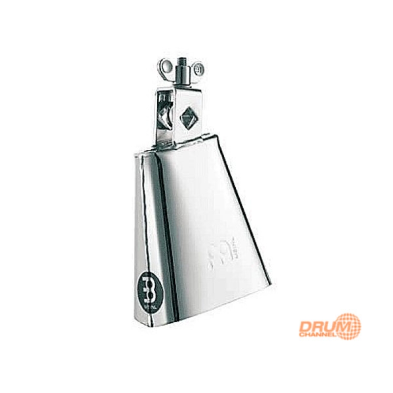 MEINL 4 1/2" COWBELL,LOW PITCH REALPLAYER STEELBELL CHROME