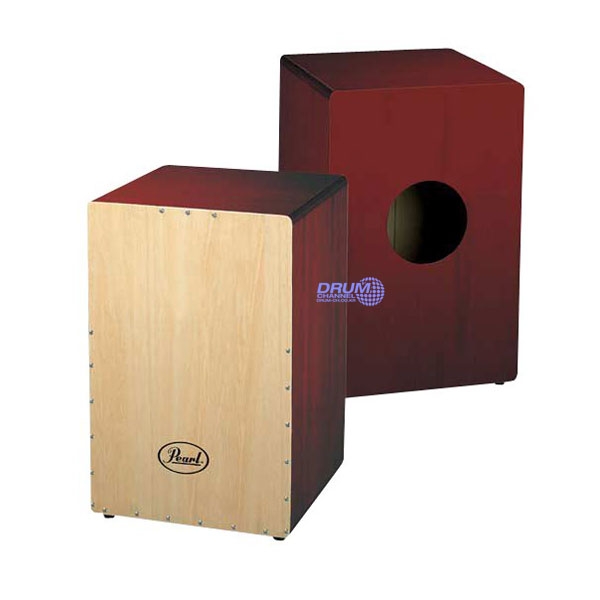 PEARL PBC503 Box Cajon in Matte Wine Red w/ Natural Front Plate