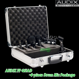 AUDIX FP QUAD -4piece MIc Package-